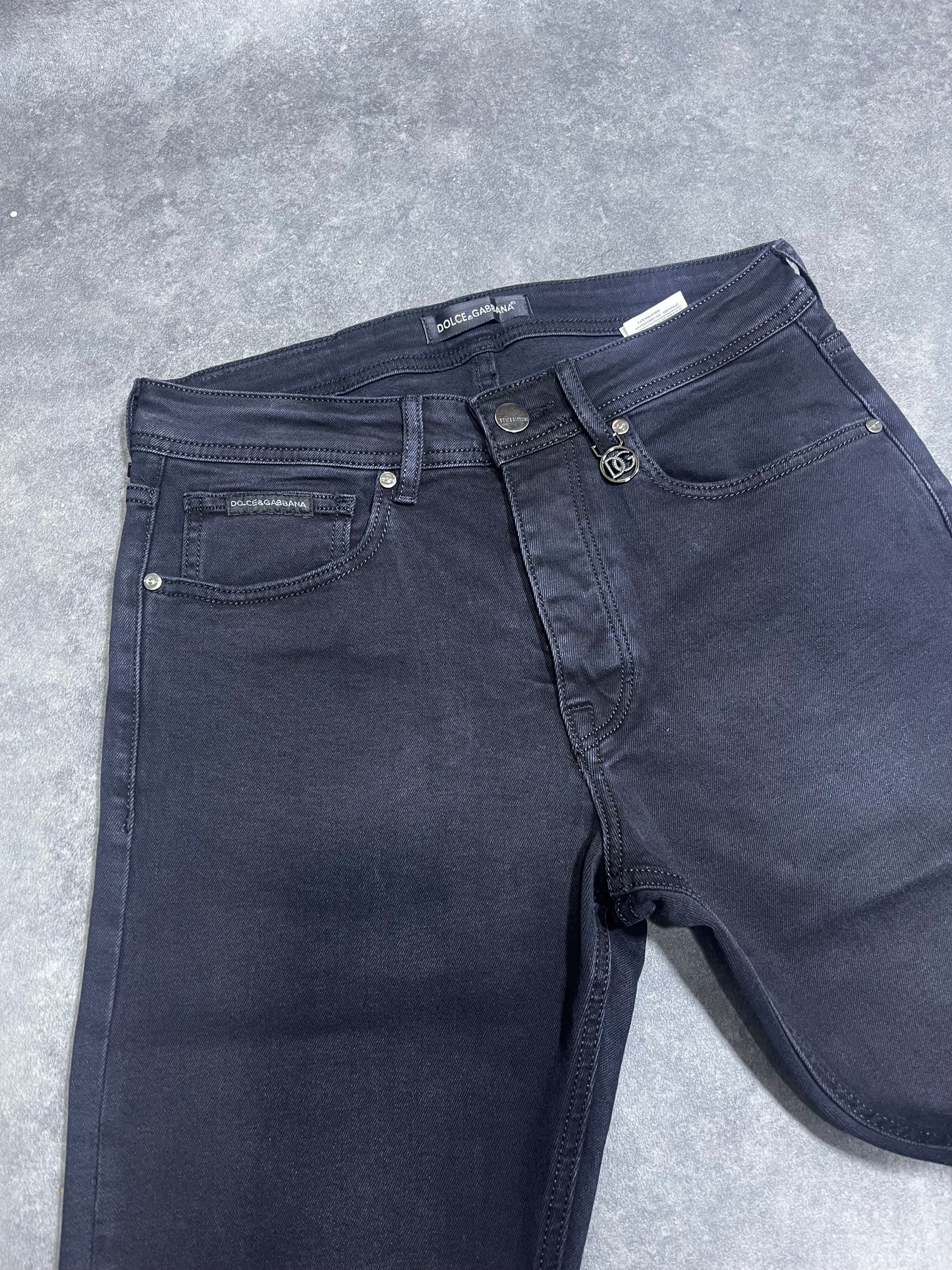 D&G jean noir délavé