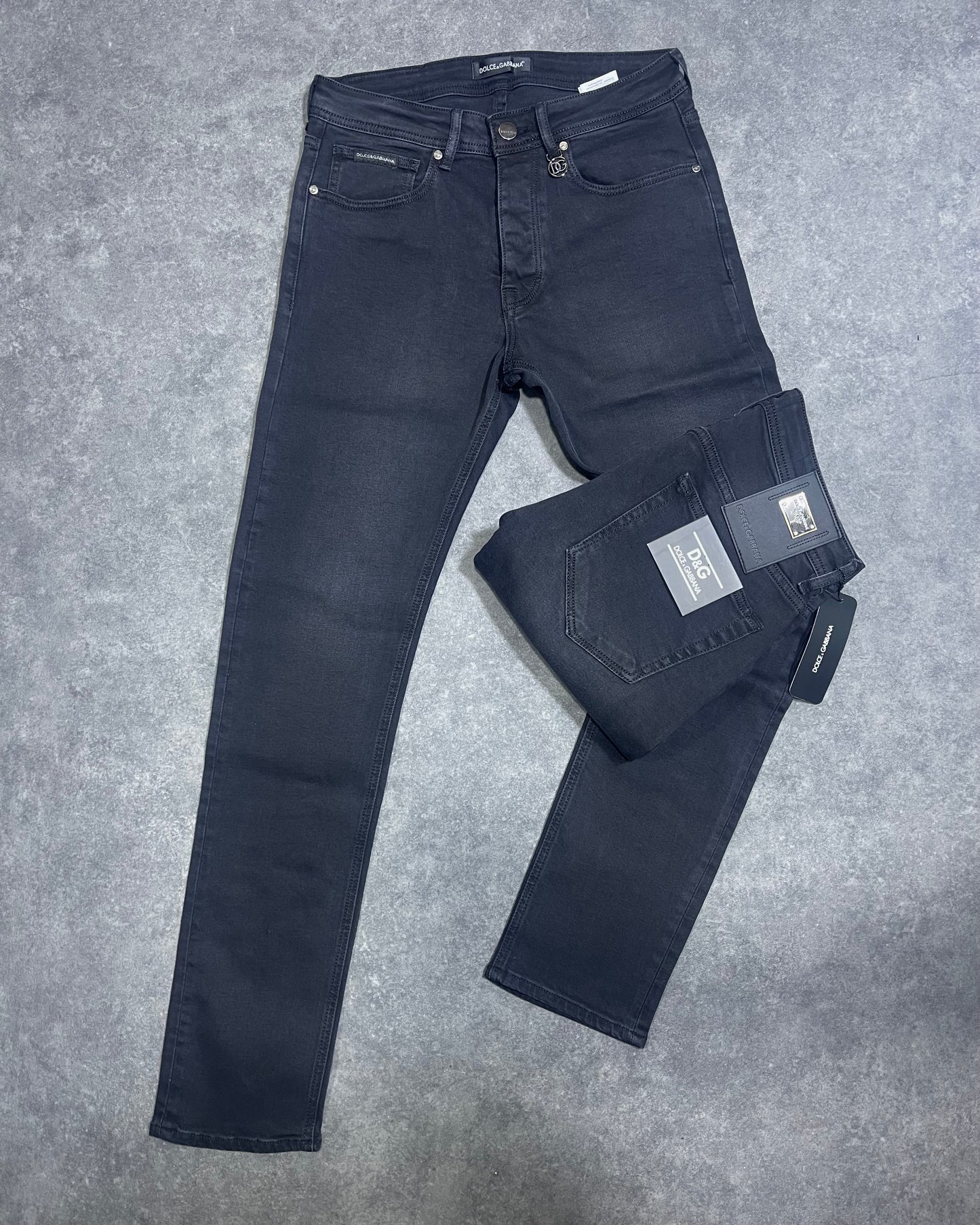 D&G jean noir délavé