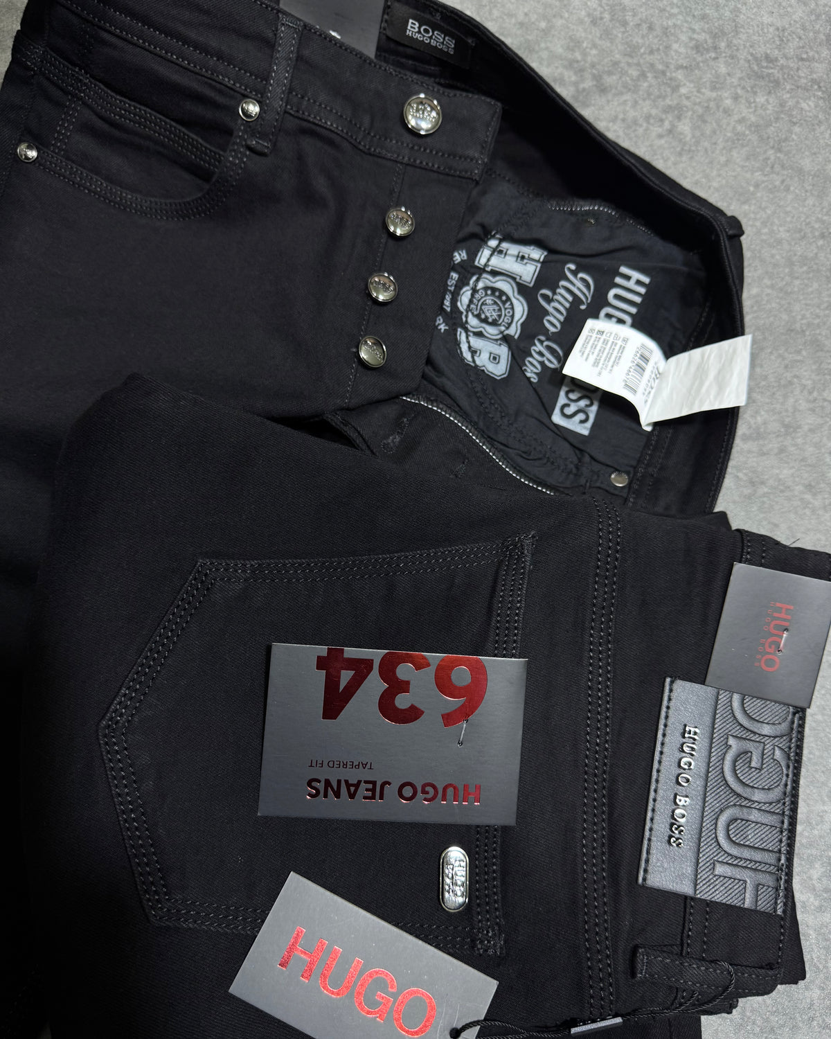 Boss jean full black