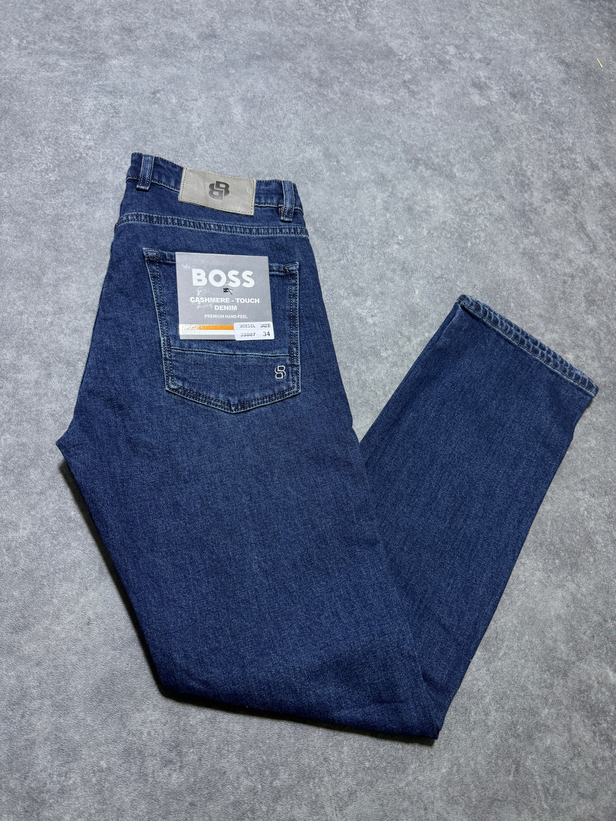 Jean boss bleu foncé