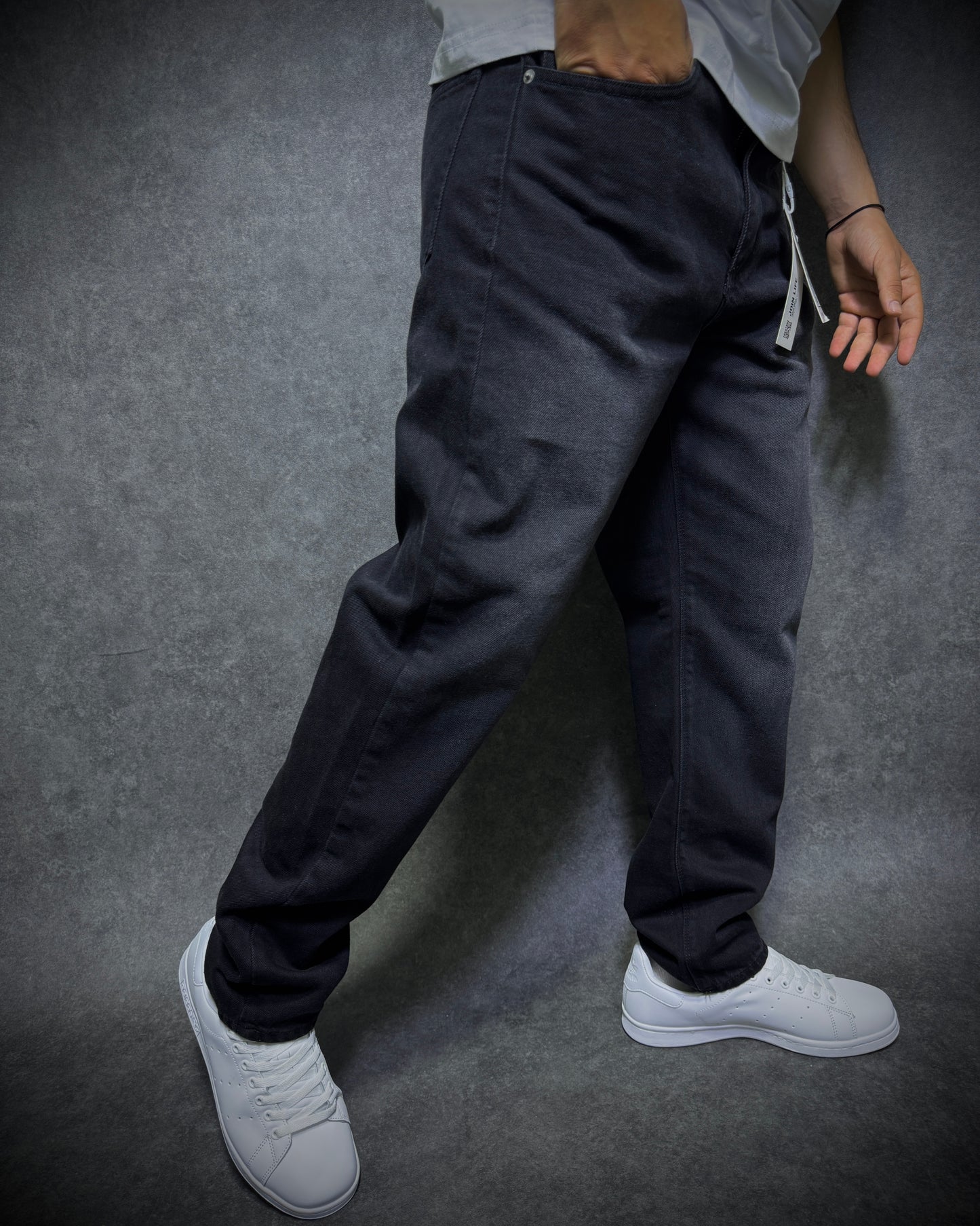 Relaxed jeans délavé