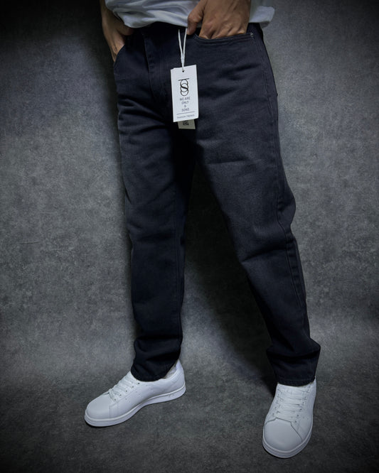 Relaxed jeans délavé